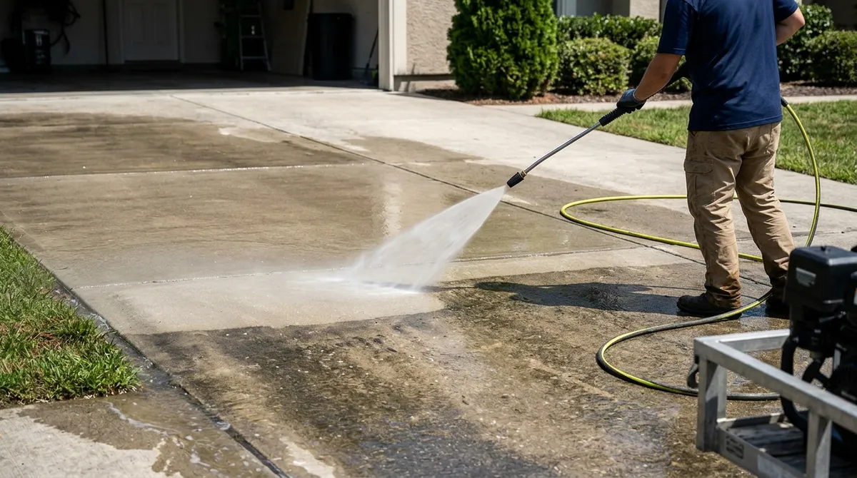 How to Power Wash Pavement and Get Stunning Results