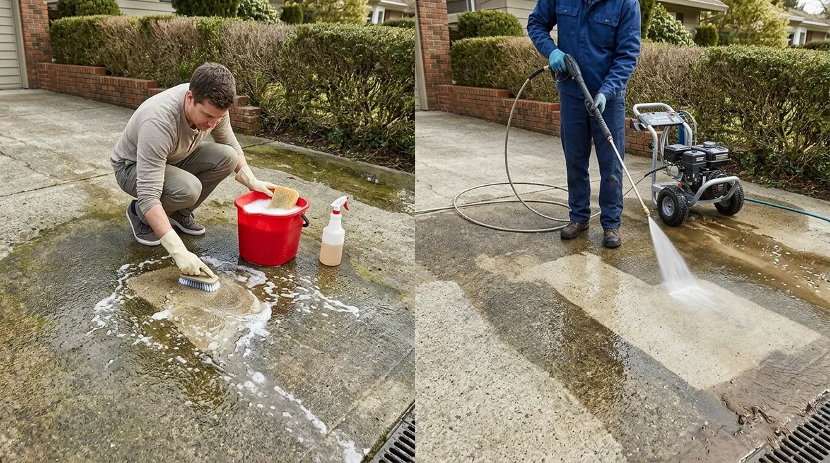 concrete driveway cleaner