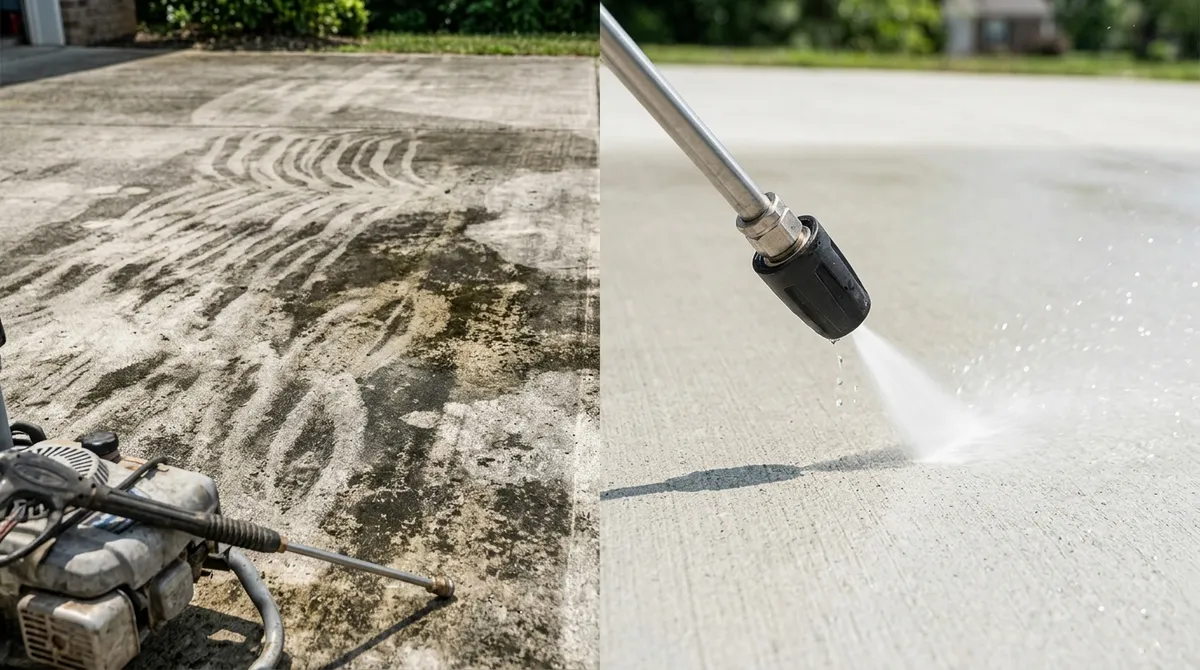 Pressure Washer on Concrete: DIY vs. Pro — Which Wins?