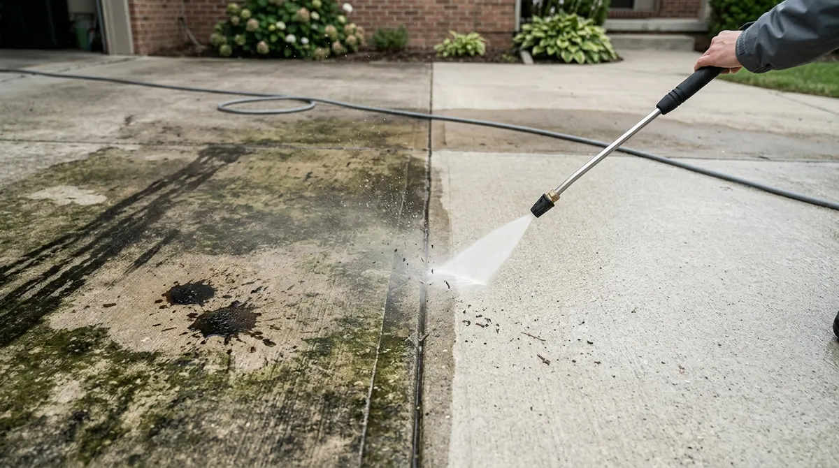 power wash concrete cleaner