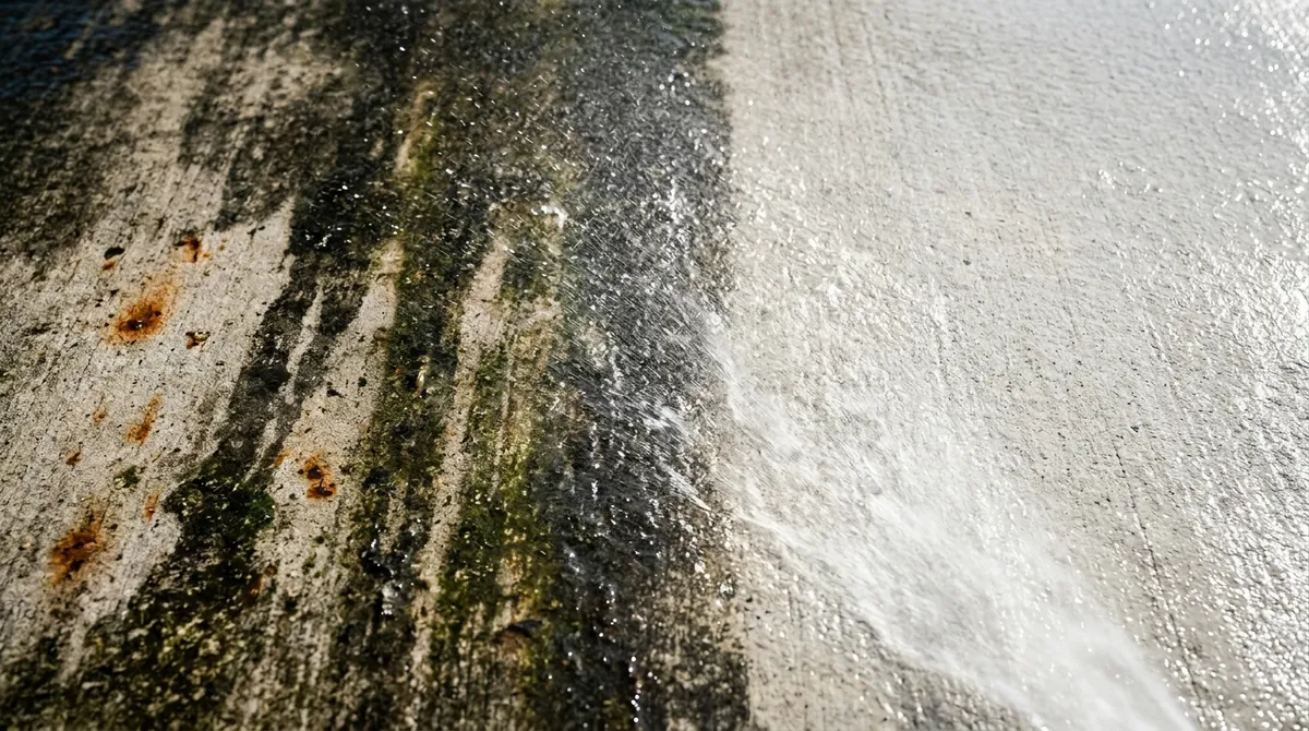 What Does a Power Wash Concrete Cleaner Actually Do?