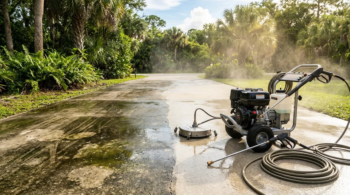 Pressure Washer Driveway Cleaner: DIY vs. Pro — Which Wins?