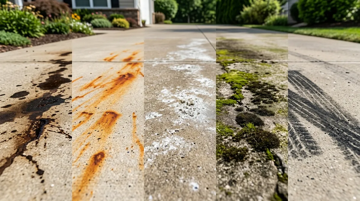 clean driveway