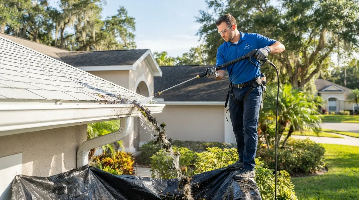 gutter cleaning tampa fl