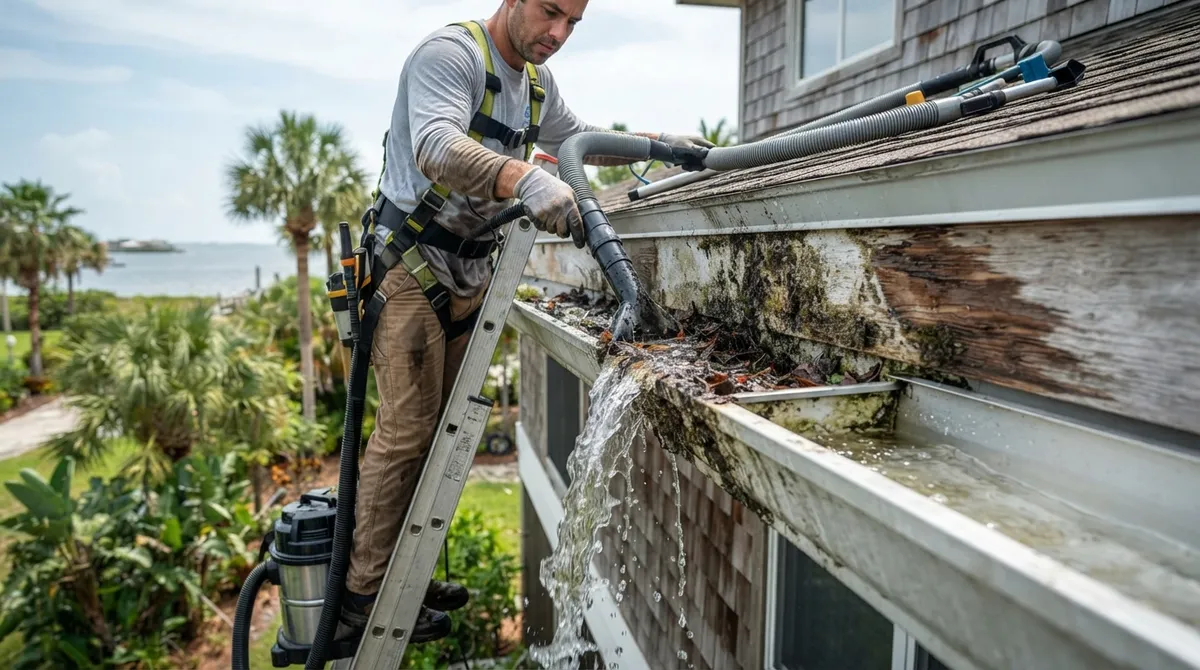Why Is Gutter Cleaning Apollo Beach FL a Must-Do?