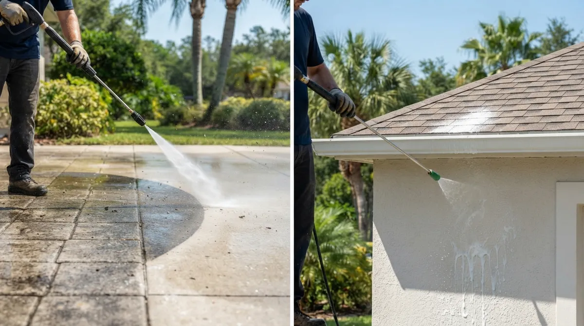 power washing Valrico FL