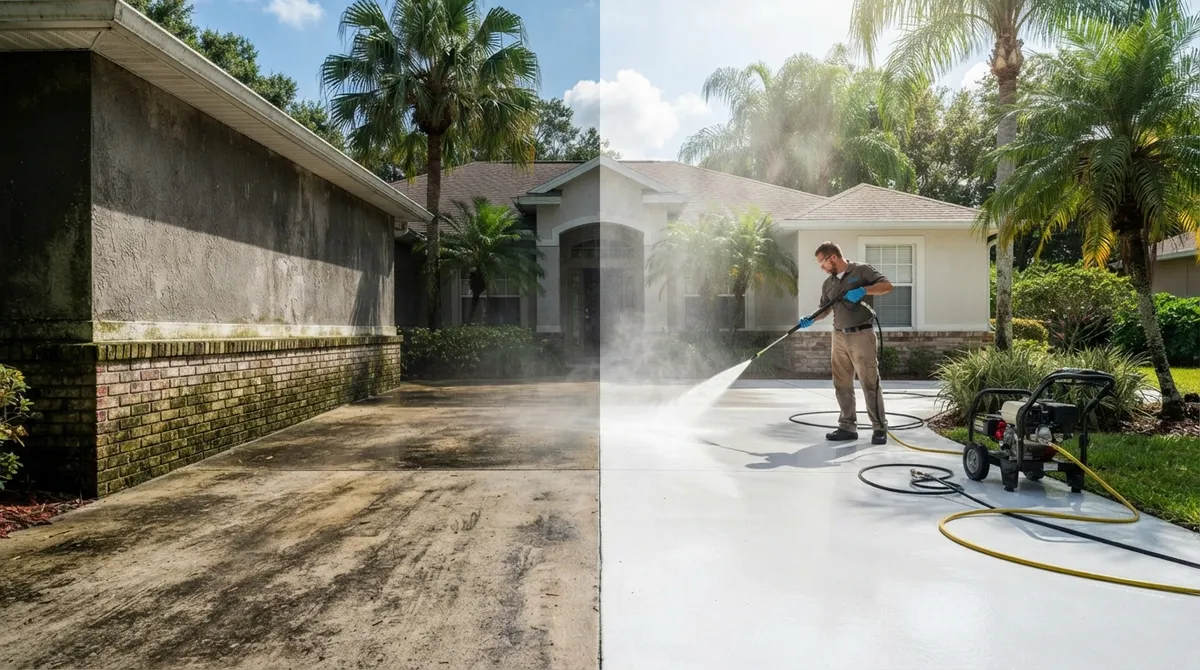 How to Get Spotless Power Washing in Valrico FL
