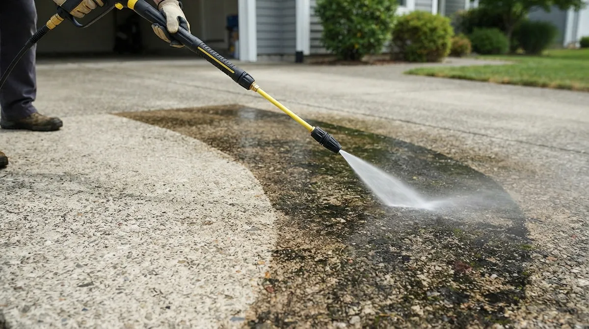 pressure washer psi for concrete