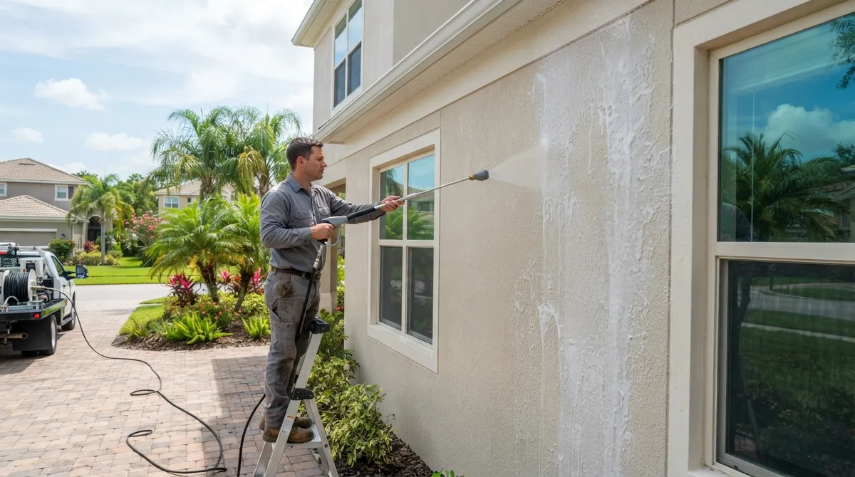 residential pressure washing Tampa FL