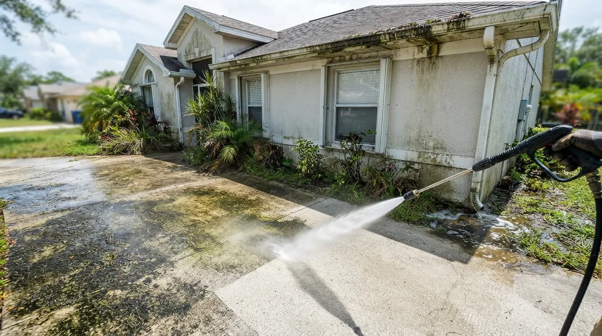 Why Does Pressure Washing Ruskin FL Homes Need Care?