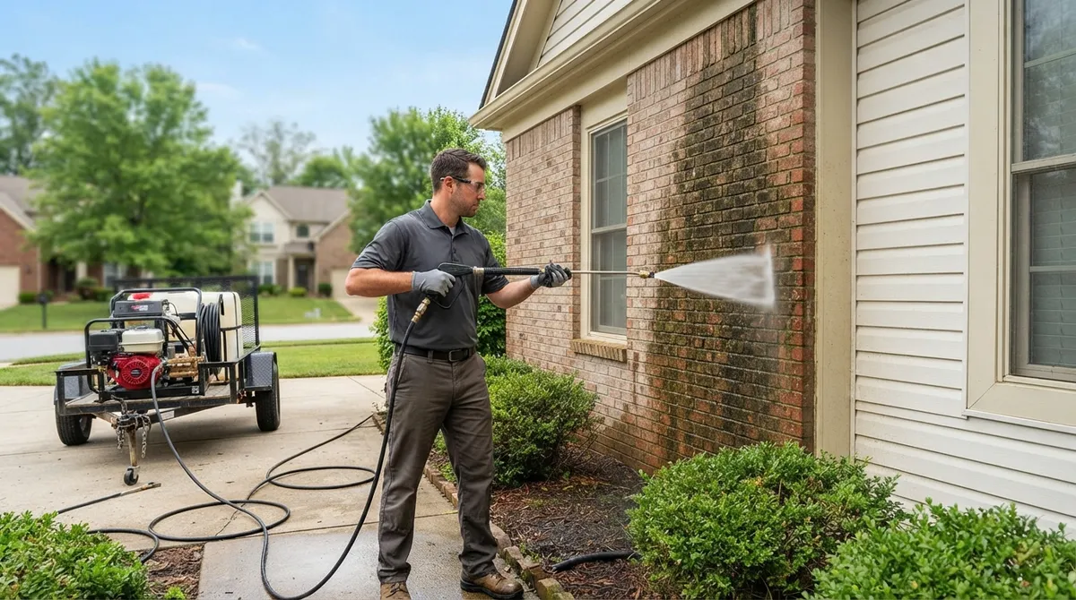 residential pressure washing services near me