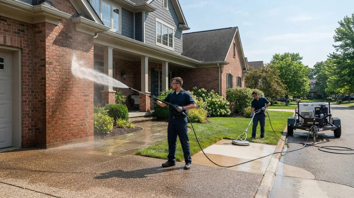 residential pressure washing services near me