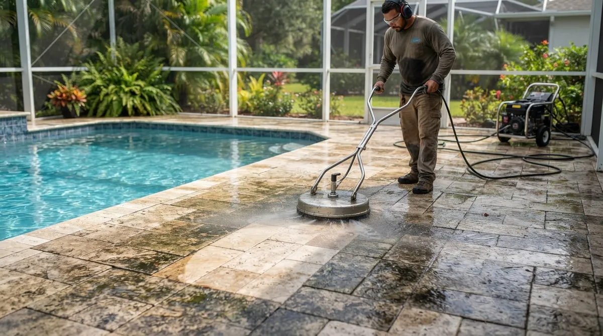 pool deck cleaning Valrico FL