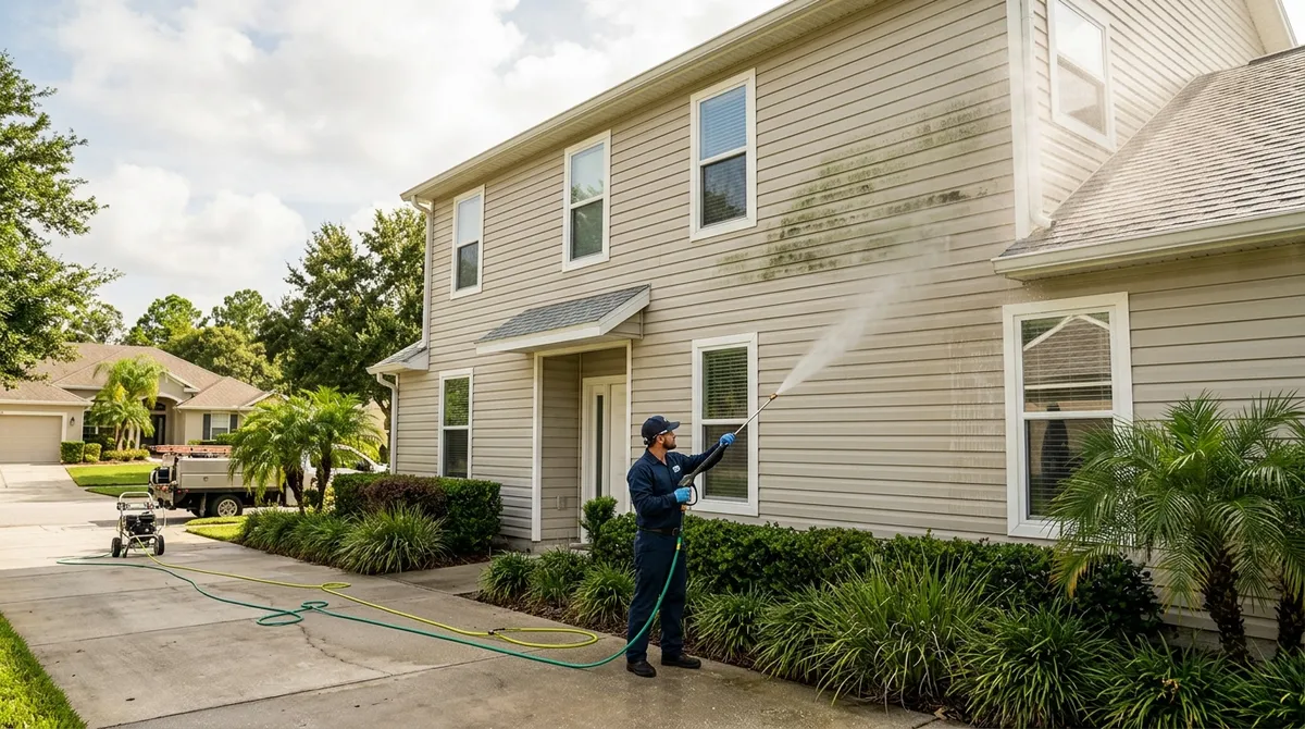 exterior cleaning Riverview FL