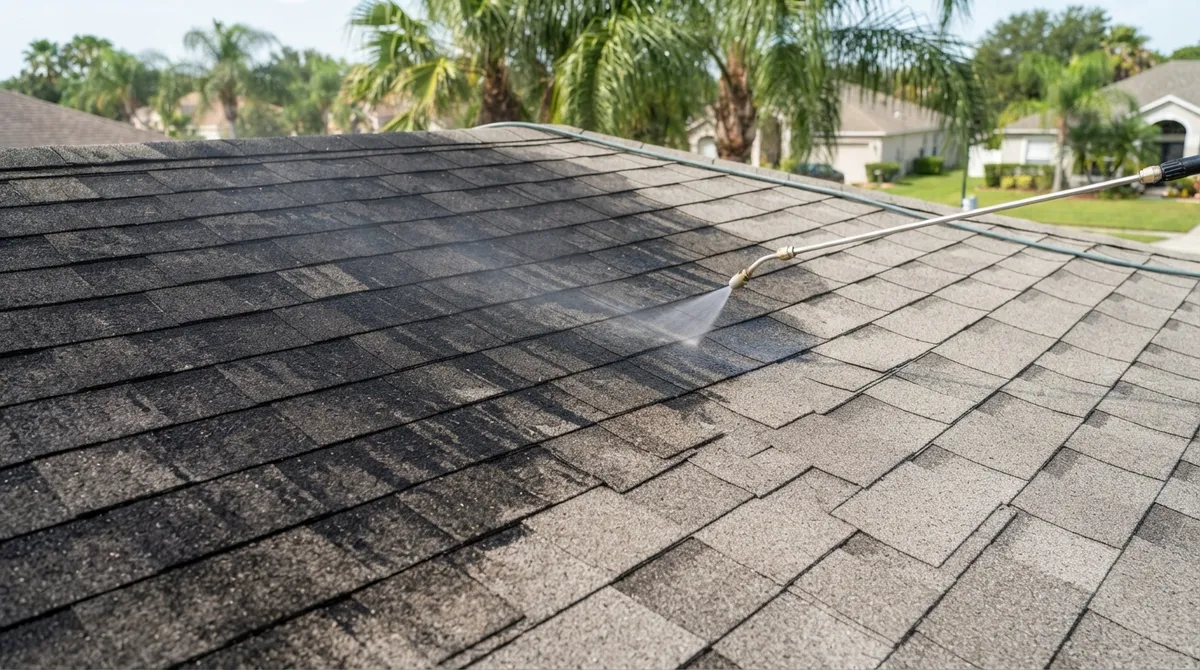 soft wash roof Brandon FL
