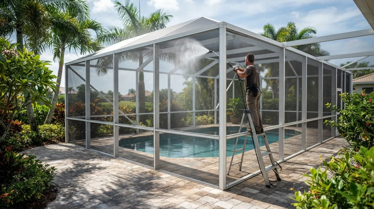 7 Pool Cage Cleaning Apollo Beach FL Tips for 2026