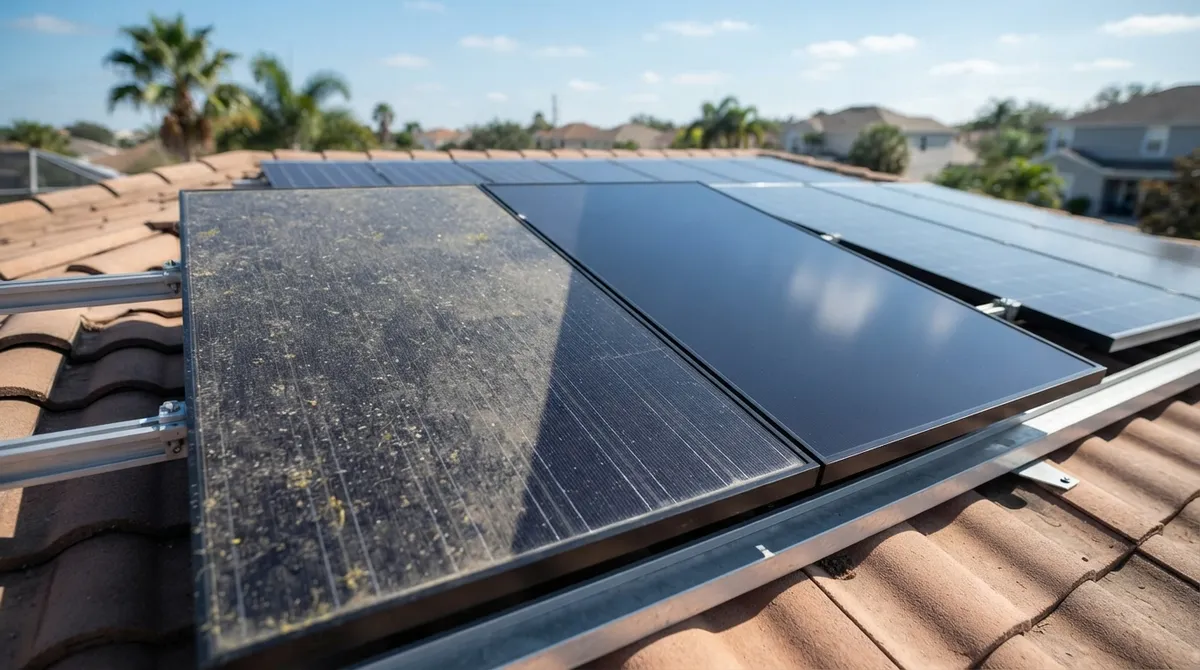 solar panel cleaning Tampa FL