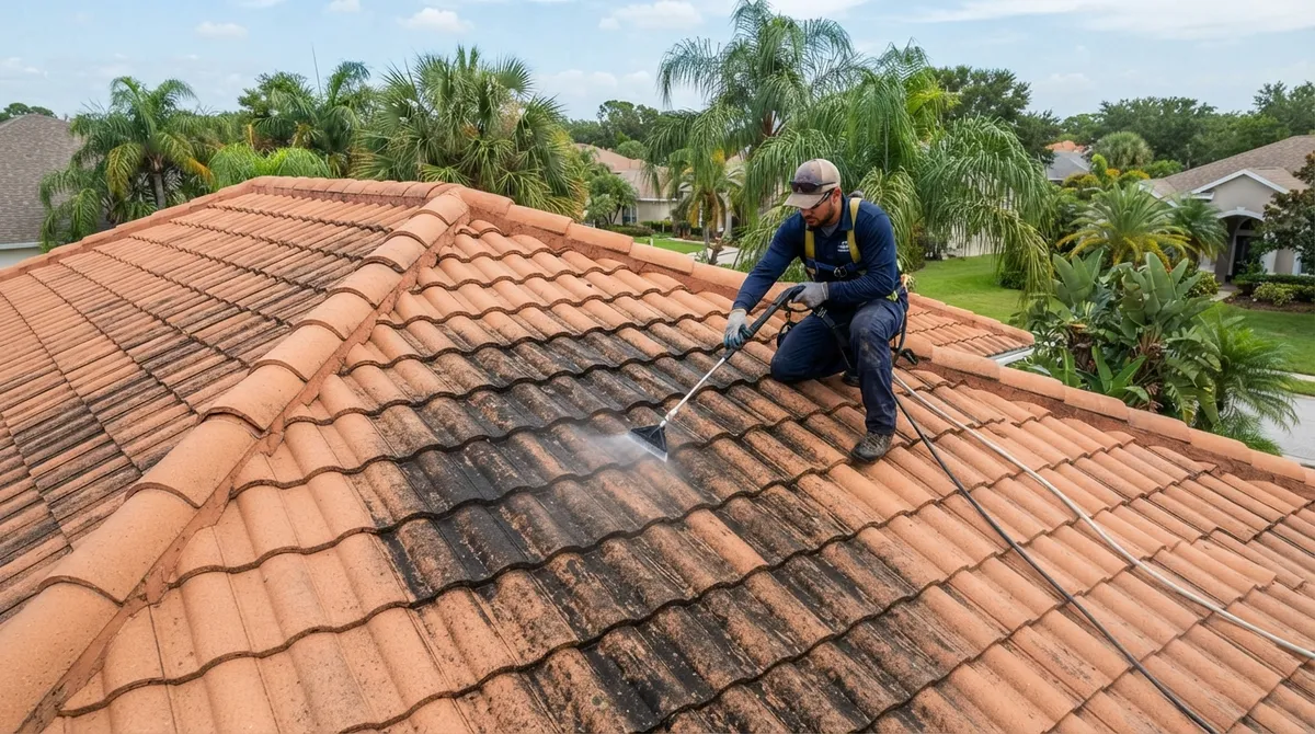 tile roof cleaning tampa fl