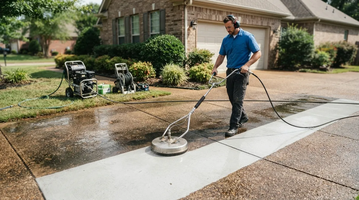 driveway power washing companies