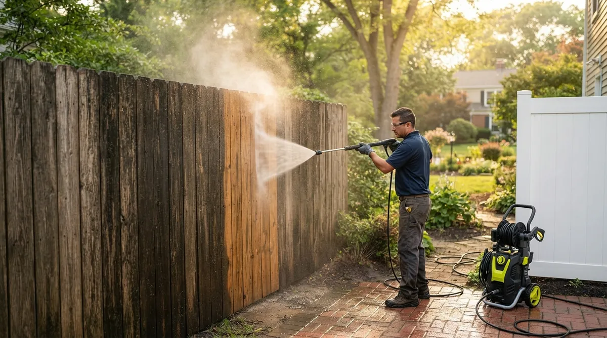 How to Find Fence Power Washing Near Me That Lasts