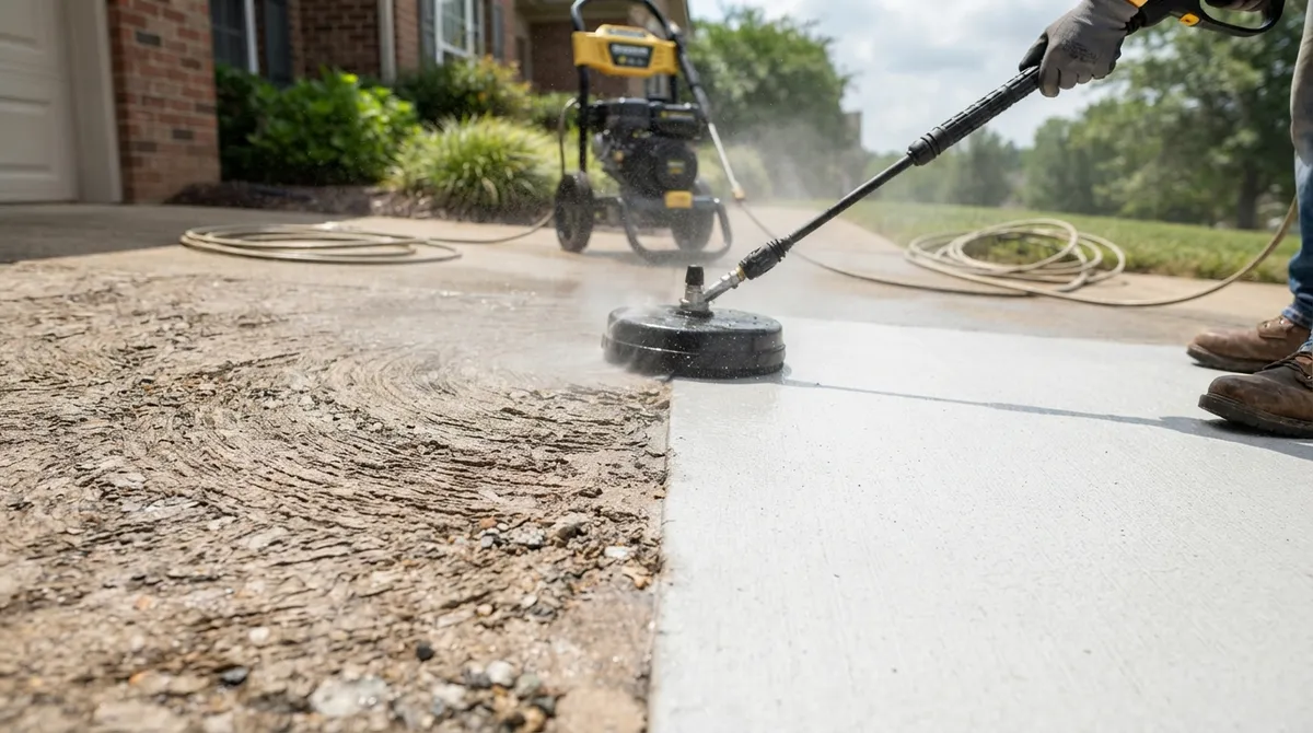 pressure washer psi for driveway