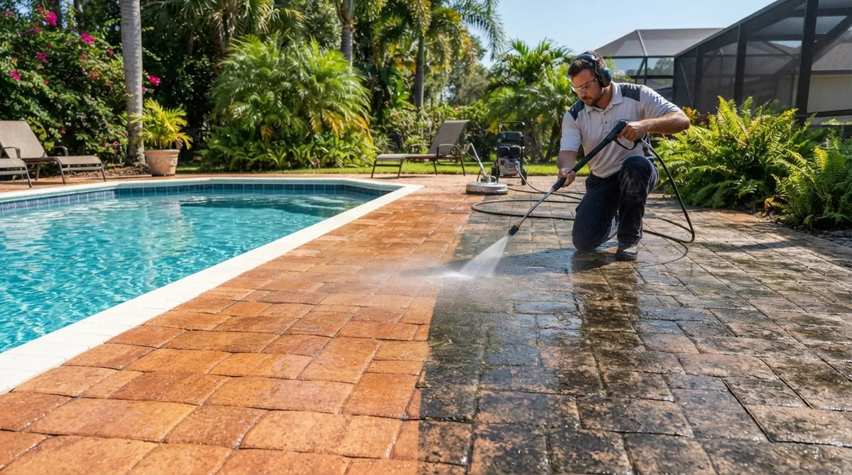 Why Does Pool Deck Cleaning Matter in Ruskin FL?