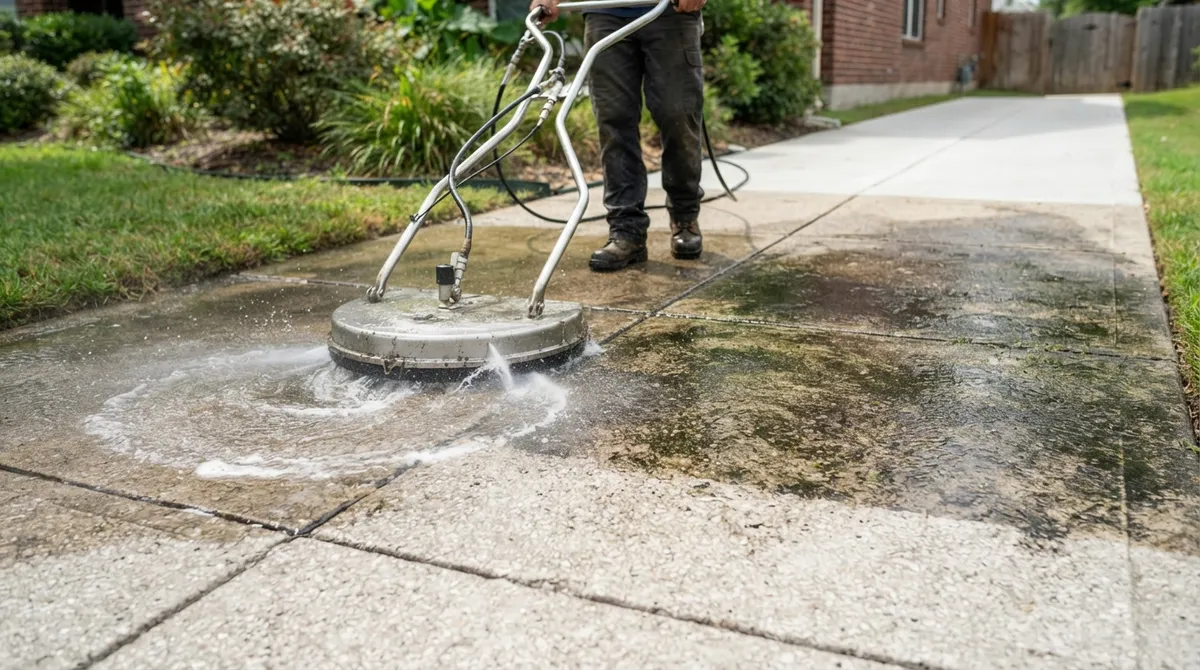sidewalk power washing near me