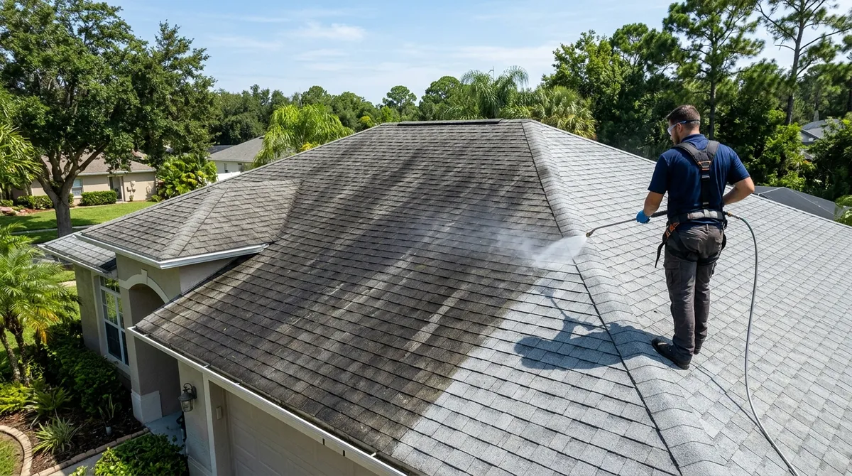 How to Get Black Streak Removal on Your Roof in Brandon FL