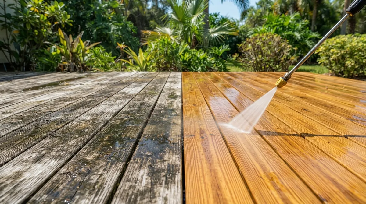 DIY vs. Pro Deck Power Washing: Which Wins?