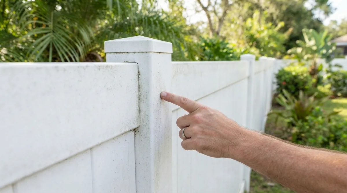 vinyl fence cleaning Riverview FL