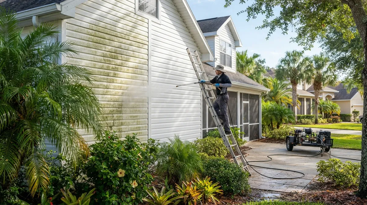 DIY vs. Pro House Washing Near Me Riverview FL: Who Wins?