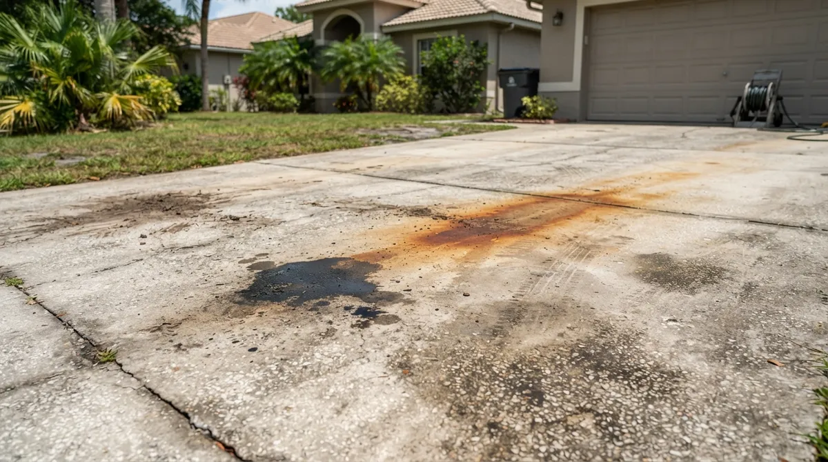 best way to clean driveway