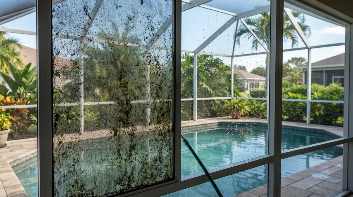 pool screen cleaning Sun City Center FL