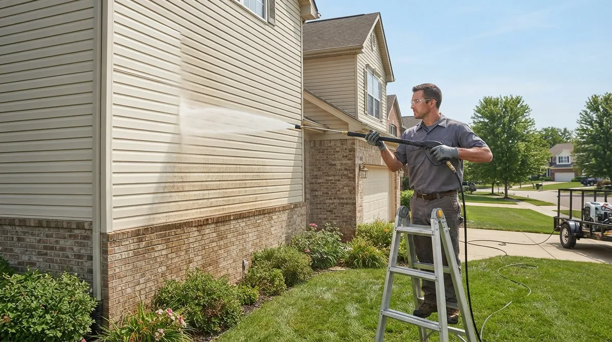 house pressure washer service near me