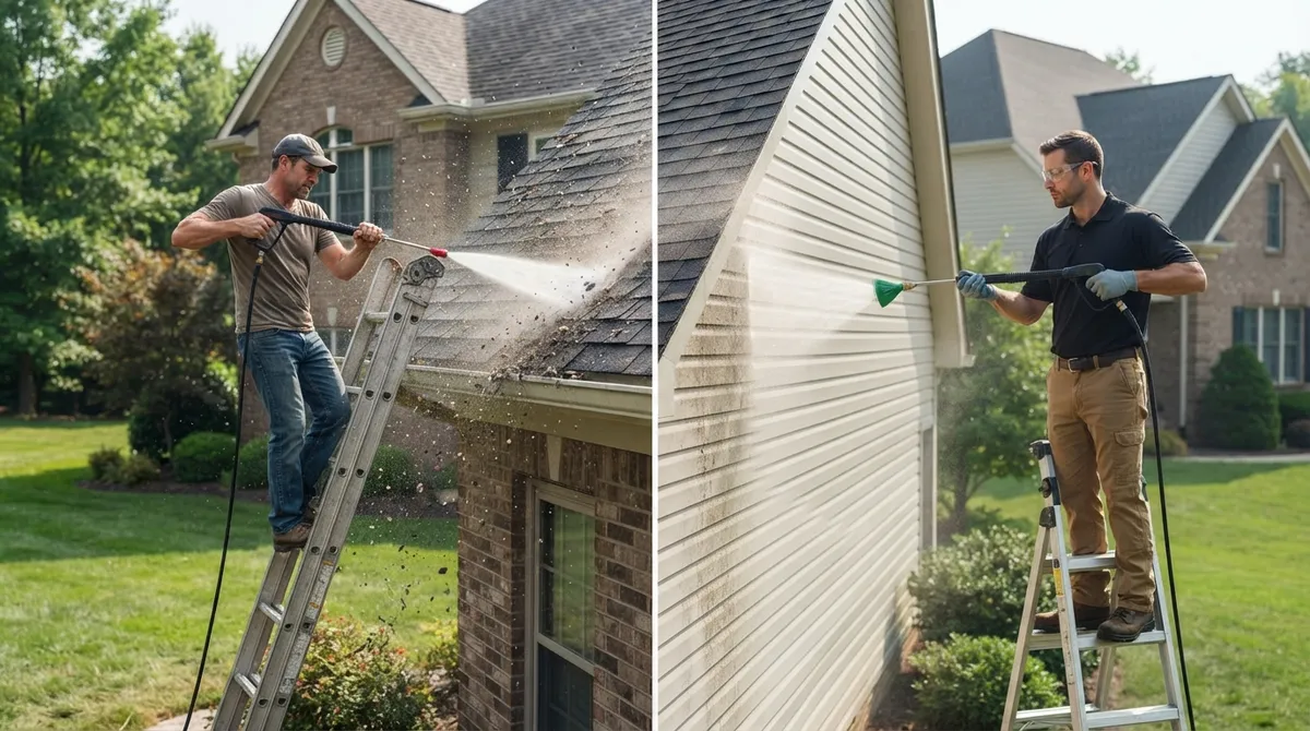 Pro Pressure Wash vs. DIY: Which Wins for Your Home?