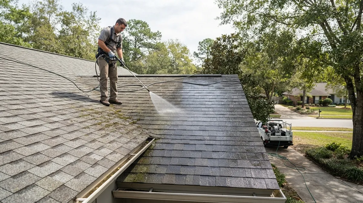 gutter and roof cleaning near me