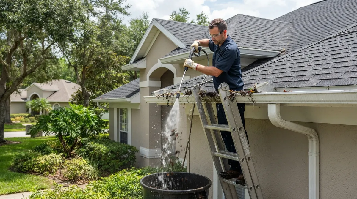 affordable gutter cleaning Valrico FL