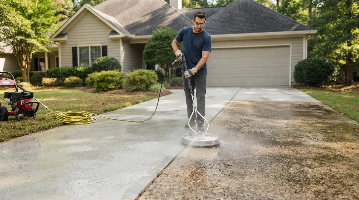 driveway pressure washing