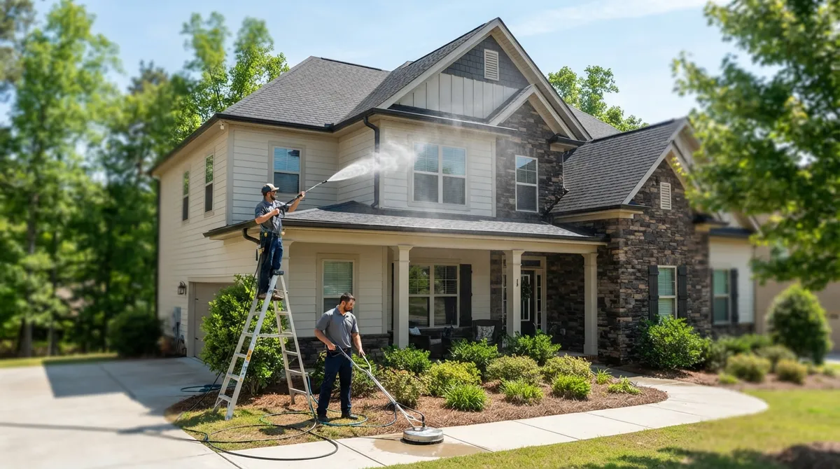 exterior house cleaners near me