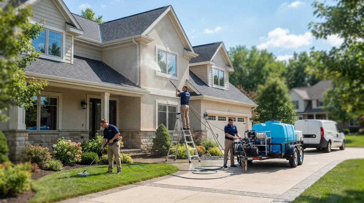 exterior house cleaners near me