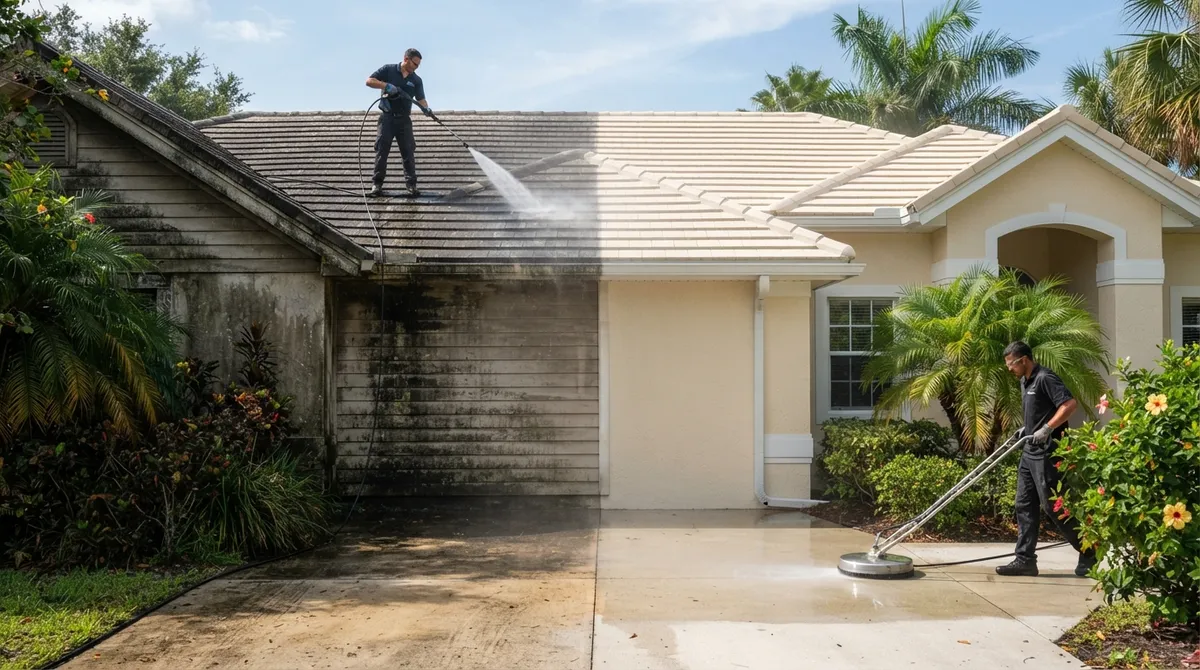 Why Search House Power Washing Services Near Me?