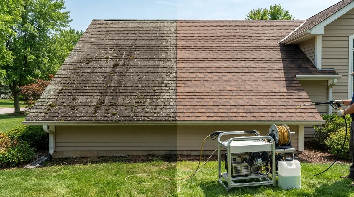 5 Signs You Need Roof Power Washing Services Near Me