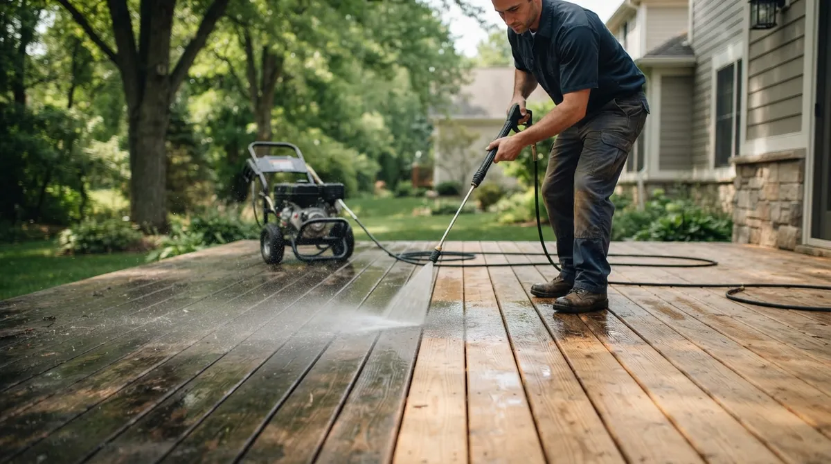 deck power washing services near me
