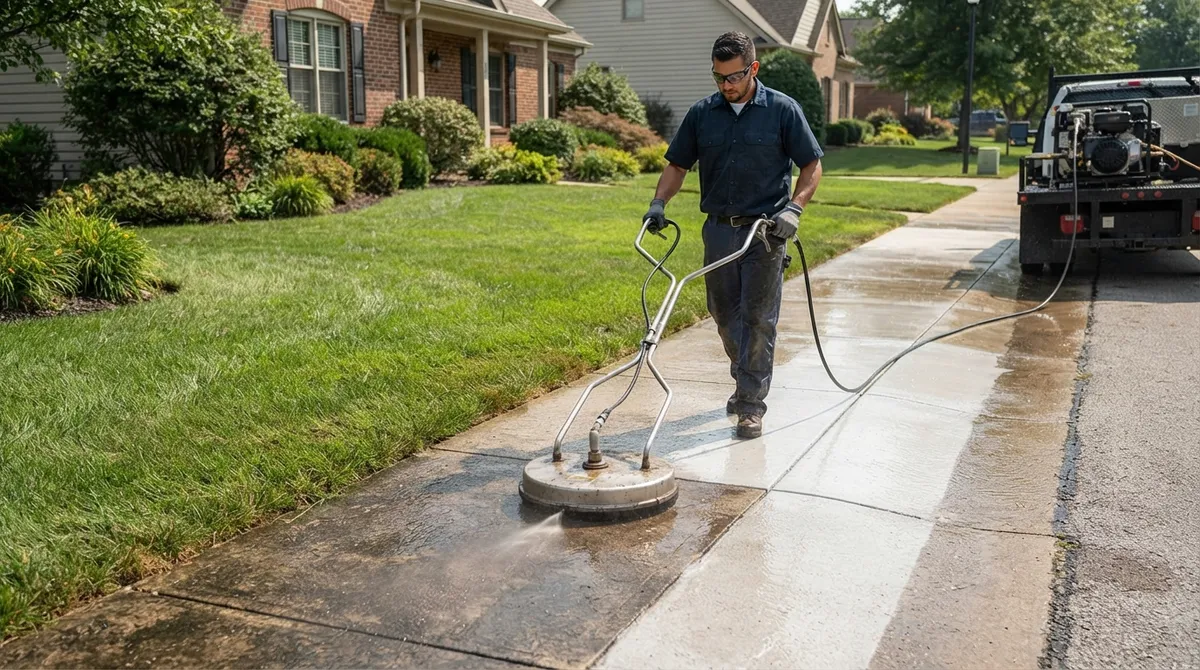 sidewalk pressure washing near me