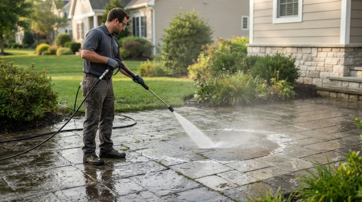 power washing pavers near me