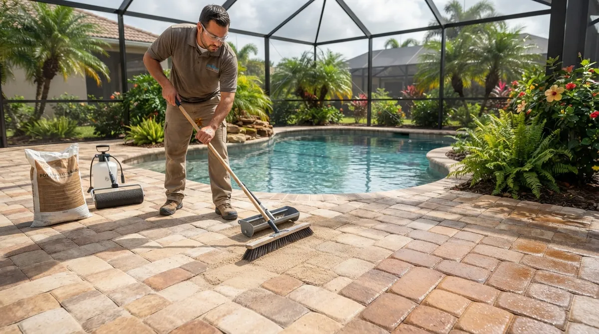 paver sanding and sealing near me