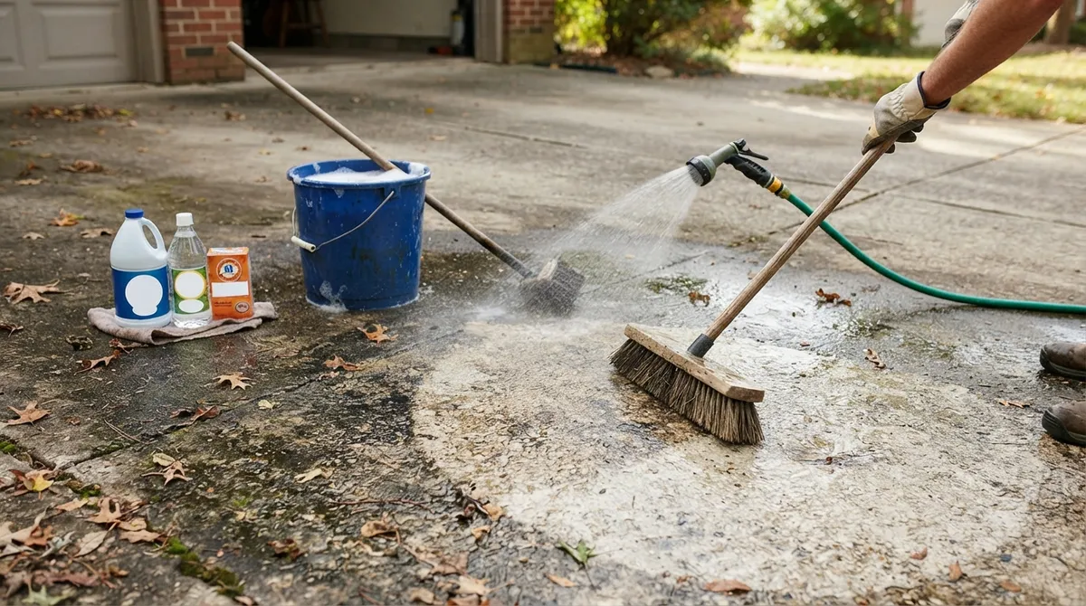 How to Refresh Concrete Between Pro Pressure Washings