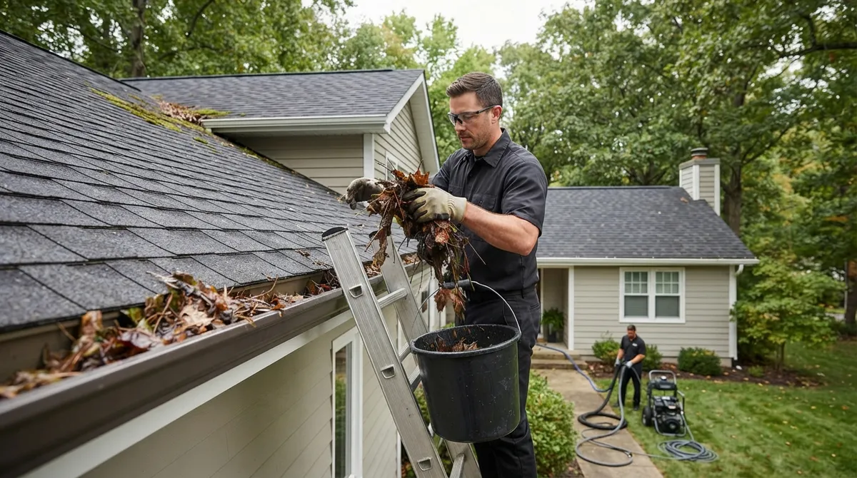 house gutter cleaning near me