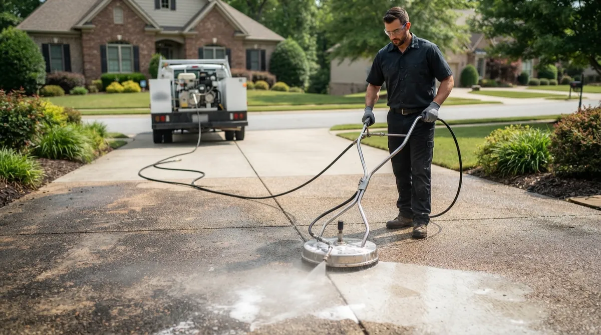 professional driveway cleaners near me