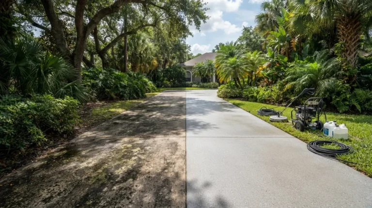 Why Search for Professional Driveway Cleaners Near Me?